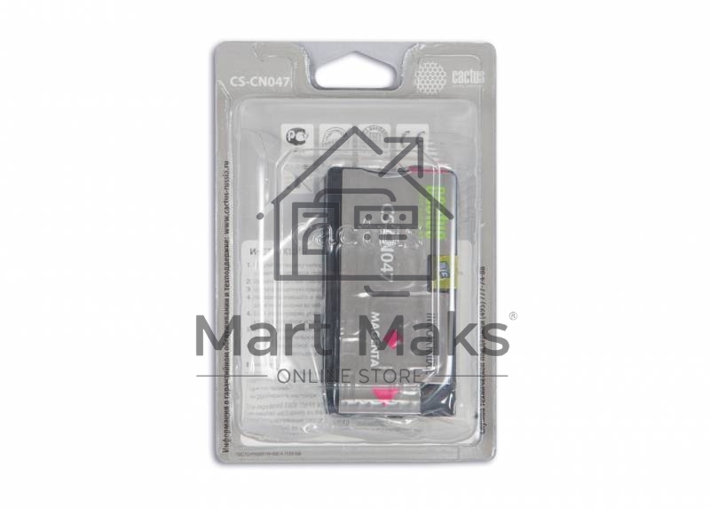 Картридж струйный Cactus CS-CN047 №951 пурпурный (26 мл) для HP OfficeJet 251dw Pro, 276dw Pro, 8100 Pro, 8100e, 8600 Pro (N911a), 8600 Pro Plus (N911g), 8610 Pro (A7F64A), 8615 Pro, 8616 Pro, 8620 Pro