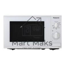 Микроволновая печь Panasonic NN-SM221WZPE белый, 20 л, 800 Вт, переключатели - поворотный механизм