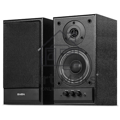 Колонки Sven SPS-702 2.0 черный 40Вт
