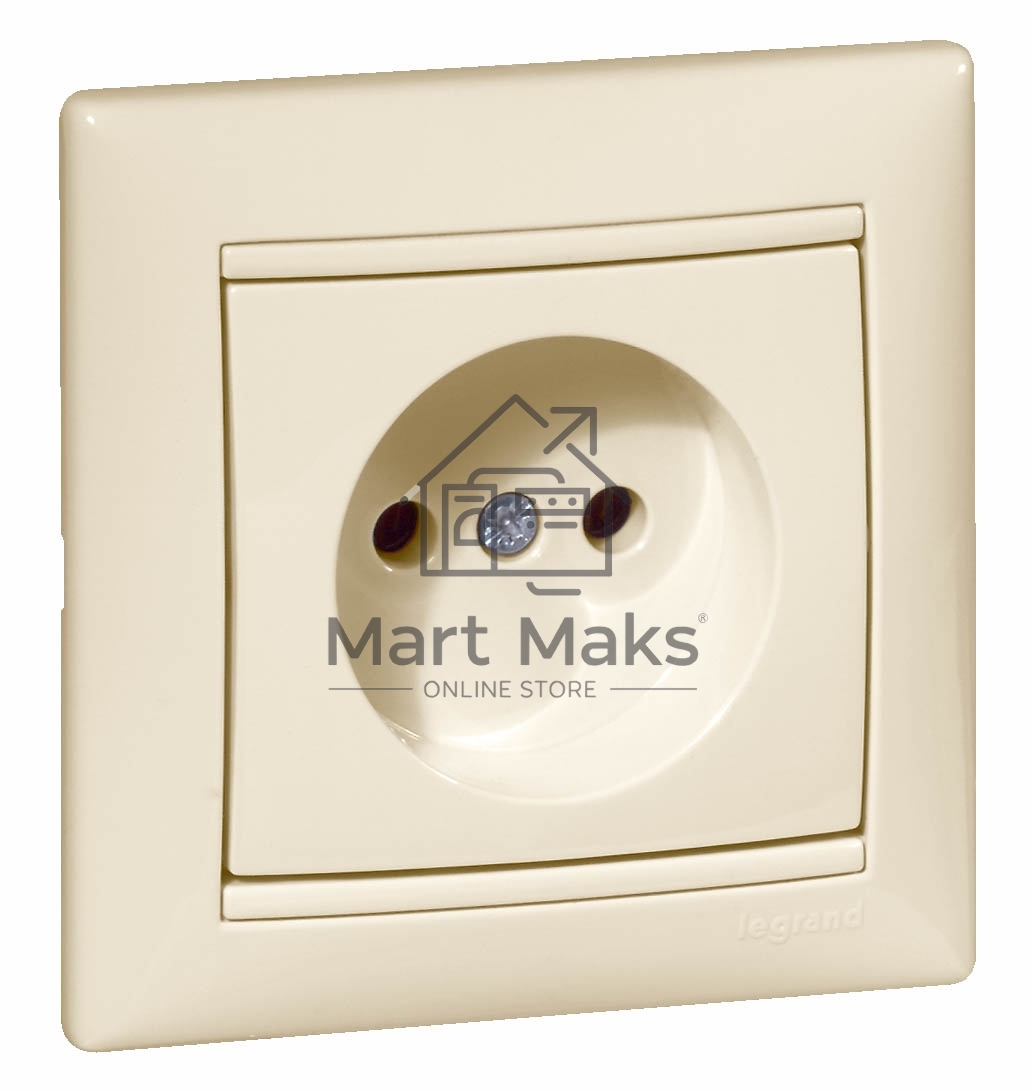 Розетка Legrand 774316 Valena без заземления (слоновая кость)