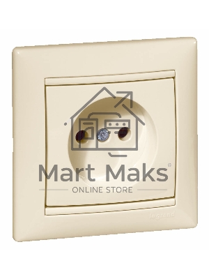 Розетка Legrand 774316 Valena без заземления (слоновая кость)
