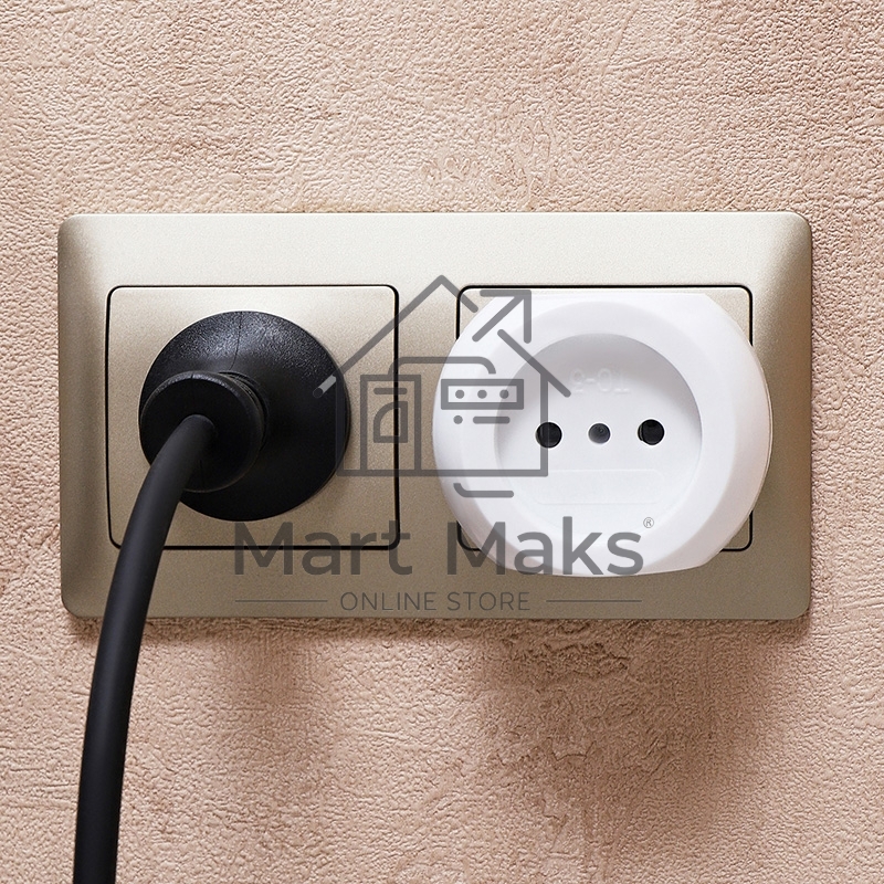 Набор тройников электрических Rexant Шар, 6 А, белый (2 шт./уп.)