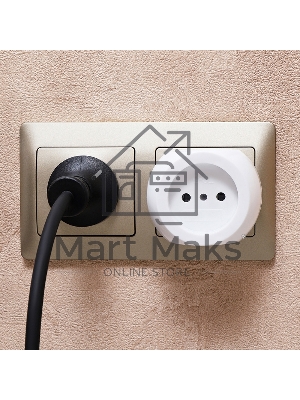 Набор тройников электрических Rexant Шар, 6 А, белый (2 шт./уп.)