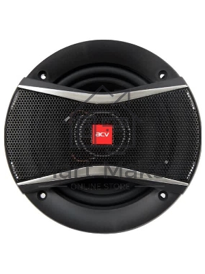 Колонки автомобильные ACV PI-422E 60Вт 89дБ 4Ом 10см (4дюйм) (ком.:2кол.) коаксиальные трехполосные
