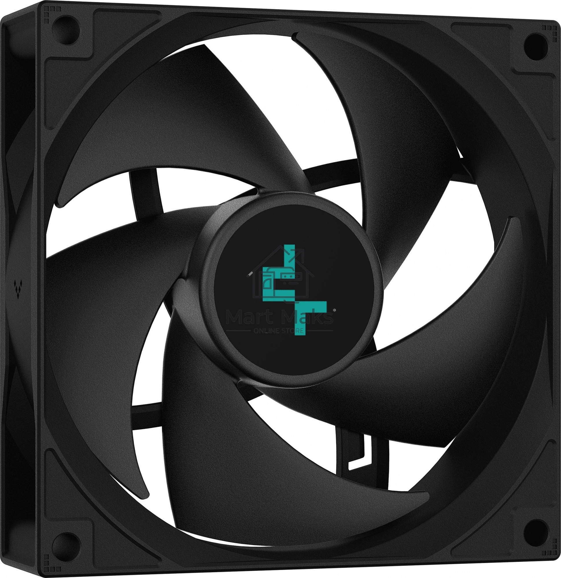 Кулер для процессора DEEPCOOL AG200 черный, 92 мм, алюминий/медь, 3050 об/мин, 30.5 дБ, 4 pin, 100 Вт, 133 мм