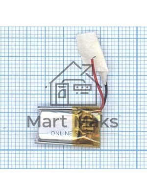 Аккумулятор Li-Pol (батарея) 5*10*16мм 2pin 3.7V/100mAh Аккумулятор Li-Pol (батарея) 5*10*16мм 2pin 3.7V/100mAh