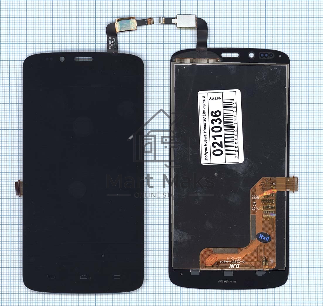 Дисплей для Huawei Honor 3C Lite (D2Holly-U19) черный