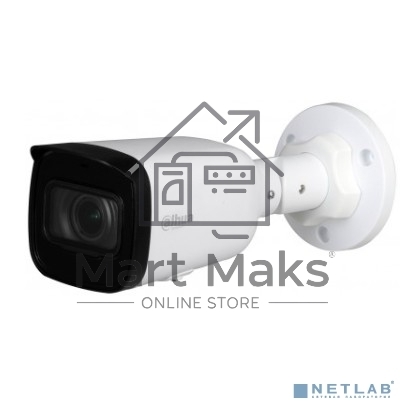 Уличная цилиндрическая IP-видеокамера DAHUA DH-IPC-HFW1230TP-ZS-S5 2Мп, 1/2.8” CMOS, моторизованный объектив 2.8~12 мм, ИК-подсветка до 50м, IP67, корпус: металл