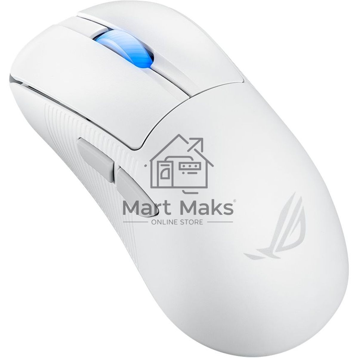 Мышь беспроводная/проводная ASUS ROG Keris II Ace белый, 42000 dpi, радиоканал, Bluetooth, USB, кнопки - 6