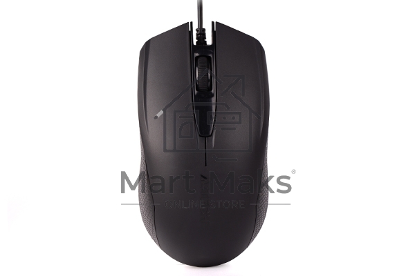 Мышь проводная A4Tech OP-760 черный, 1200 dpi, USB, кнопки - 3