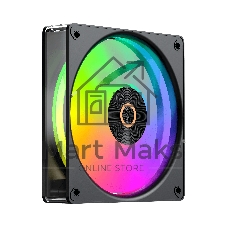 Вентилятор для корпуса Ocypus Gamma F12 Elite BK ARGb REVERSE BLADE, 120x120x25mm, 4-PIN PWM, 600-1800 RPM, 26 DBA MAX, HYDRO BEARING