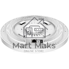 Точка доступа AX3000 Dual Band Ceiling Mount Wi-Fi 6 Access Point, Chipset MT7981, 802.11ax/ac/a/b/g/n, 2402Mbps at 5GHz + 574Mbps at 2.4GHz, 1 x 2.5G RJ45 Port, MU-MIMO, Support 12V DC or 802.3at PoE or Passive PoE, Internal Antennas, 48V passive PoE adapter included, Cudy Mesh Support
