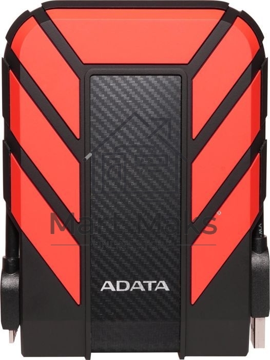 Внешний жесткий диск ADATA2Tb Adata HD710P AHD710P-2TU31-CRD черный/красный (2.5