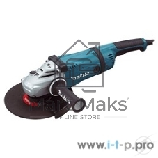 Шлифовальные машины Makita GA9030SF01 УШМ,ф230мм,{2400Вт,6600об\м,5.1кг,кор,суперфланец,плавный пуск,антивиб рукоятка}