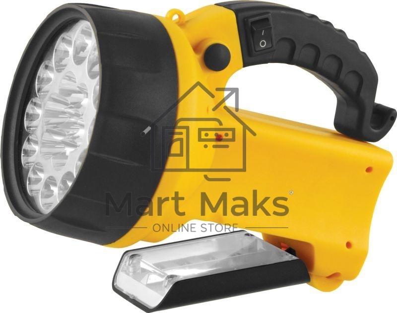Фонарь ULTRAFLASH UF3712LED аккум 220в/12в желтый 19 led 4в 2ач пластик коробка