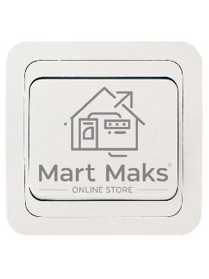 Выключатель 1-кл. СП Mimoza 10А IP20 белый/белый Makel 12001