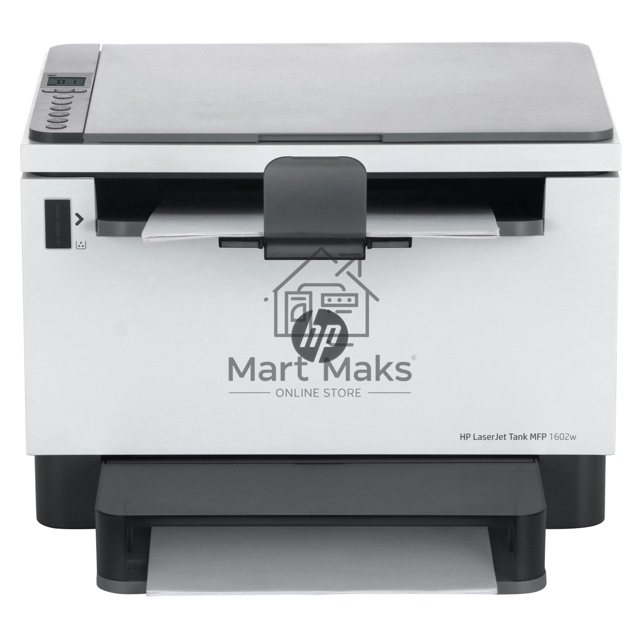 МФУ лазерный HP LaserJet Tank MFP 1602w (2R3E8A), A4, ч/б, печ. до 22 стр/мин., 600x600dpi, USB, Wi-Fi, BlueTooth, Air Print, Mopria