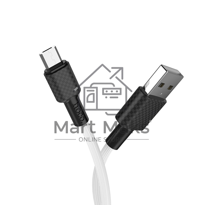 Кабель USB HOCO X29 Superior, USB - Micro USB, 2.0А, 1м, белый