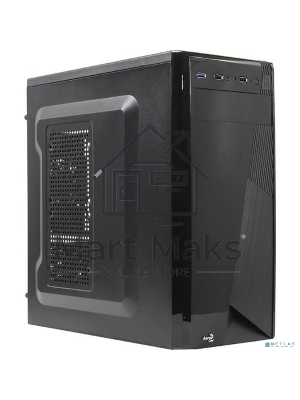 Компьютерный корпус Aerocool / Formula CS-1101 черный без БП ATX 2x120мм 1x140мм 2xUSB 2.0 1xUSB 3.0 audio