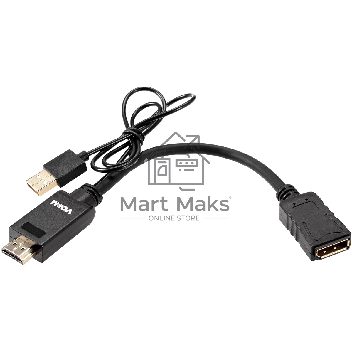 Адаптер USB TO DP(F) CG599E-0.15M 4K*60HZ VCOM