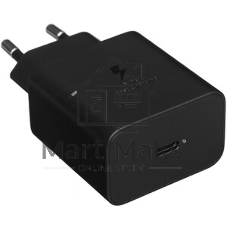 Сетевое зарядное устройство Samsung 45W (USB Type-C порт, кабель USB Type-C в комплекте), черное
