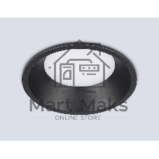 Светильник Ambrella light TN51814 BK черный GX53 max 15W D105*36