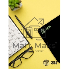Коврик для мыши Cactus черный 300x250x2мм (CS-MPC-P01M)