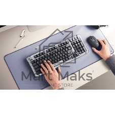 Клавиатура Logitech Alto Keys K98M беспроводная, Bluetooth, радиоканал, серый