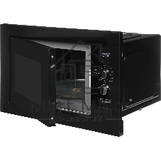 Встраиваемая микроволновая печь Vitek VBMW 2540 BG черный, 25 л, 850 Вт, переключатели - кнопки, поворотный механизм