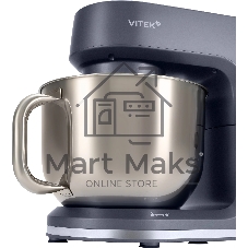 Миксер Vitek VT-PM0660 серый, стационарный, 2000 Вт, 6 л, 6 скоростей