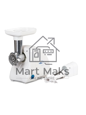 Мясорубка электрическая Ротор Экстра-Р ЭМШ 35/250-2 белый, 1500 Вт, 0.6 кг/мин, реверс, насадки - 2