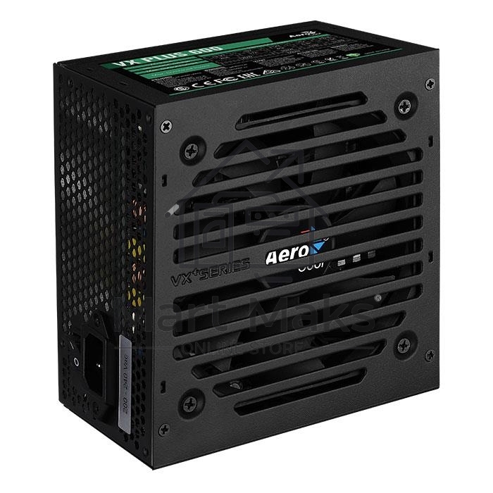 Блок питания Aerocool / Formula VX-600 PLUS, 600Вт 120мм, черный