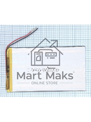 Аккумулятор Li-Pol (батарея) 3*84*145мм 2pin 3.7V/5200mAh