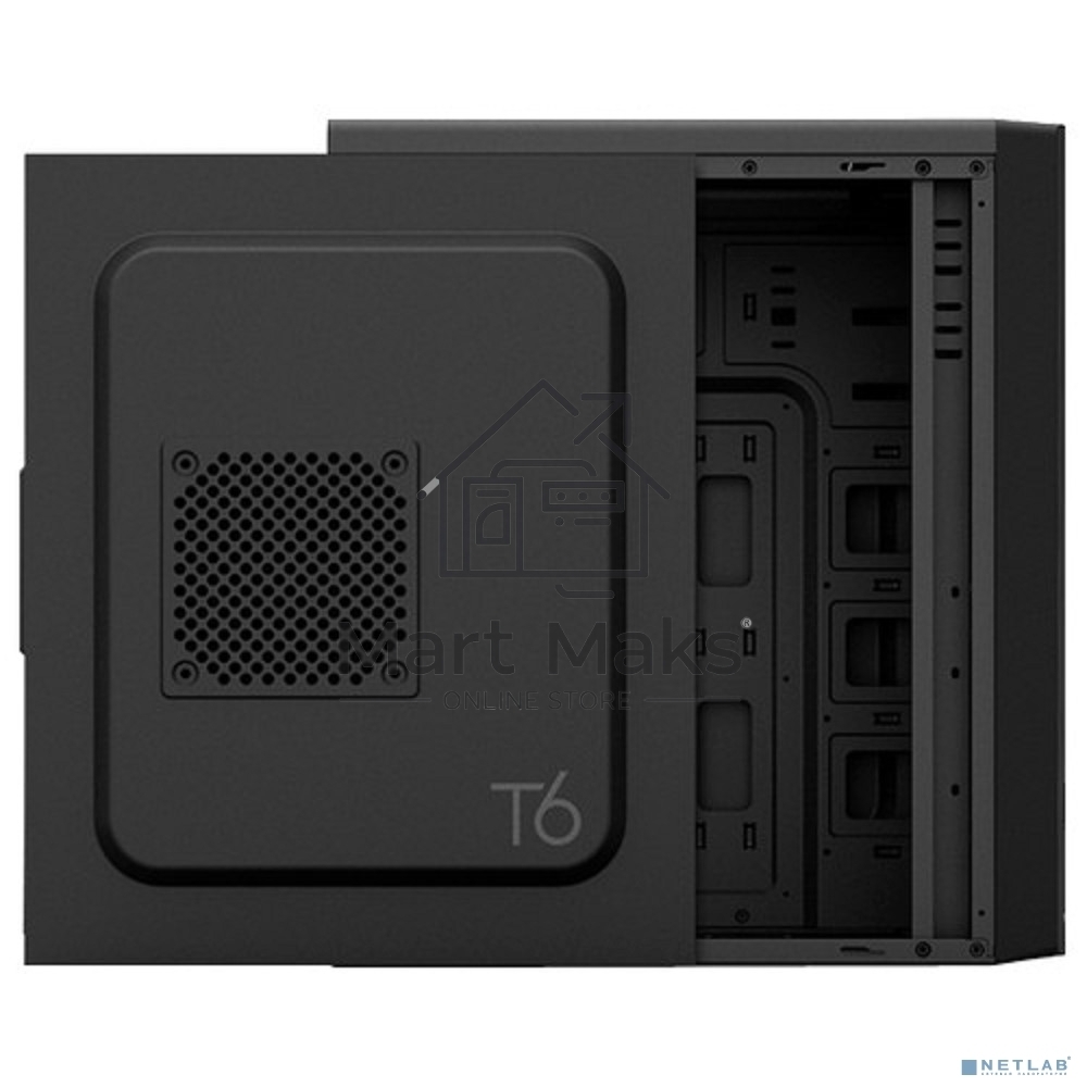 Компьютерный корпус Zalman ZM-T6 черный без БП ATX 1xUSB2.0 1xUSB3.0 audio bott PSU