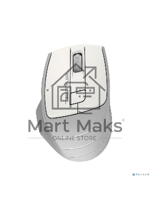 Мышь беспроводная A4Tech Fstyler FG30S белый/серый, 2000 dpi, радиоканал, USB, кнопки - 6