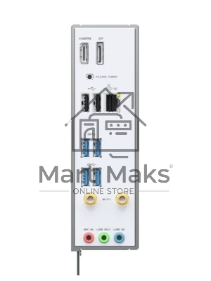 Материнская плата Maxsun MS-eSport B860M GANK WIFI, LGA1851, Intel B860, 2xDDR5, 4xSATA, 2xM.2, 1xPCIe 5.0 x16, 1xPCIe 4.0 x1, 1xDP, 1xHDMI, 1x1Gb LAN, Wi-Fi 6E, Bluetooth 5.2, 5xUSB-A 5Gbps, 3xUSB-A 2.0, 3x3.5 мм, 7.1, mATX