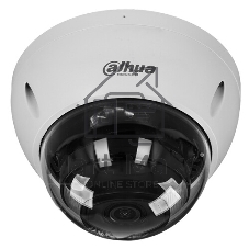 Уличная купольная IP-видеокамера Dahua DH-IPC-HDBW2449EP-S-IL-0280B Smart Dual Light с ИИ 4Мп, 1/2.9” CMOS, объектив 2.8мм, видеоаналитика, ИК до 30м, LED до 30м, IP67, корпус: металл