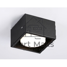 Светильник накладной TN70827 BK черный GX53 max 12W 100*100*60