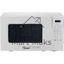 Микроволновая печь Midea EM720C2PR-W белый, 20 л, 700 Вт, переключатели - сенсор