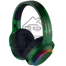 Гарнитура Razer Barracuda X Chroma Phantom Green Edition зелёный, беспроводная, Bluetooth, до 70 ч, подсветка