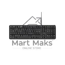 Комплект клавиатура+мышь Nerpa NRP-KG100-W-BLK проводной, USB, 1000 DPI, чёрный