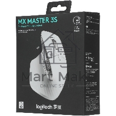 Мышь беспроводная Logitech MX Master 3s светло-серый, 8000 dpi, радиоканал, Bluetooth, USB, кнопки - 7