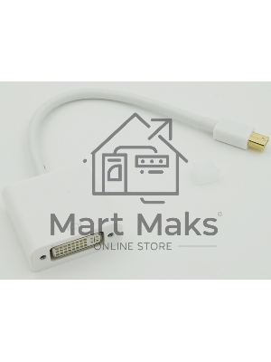 Переходник Display port mini (male) to DVI (female)