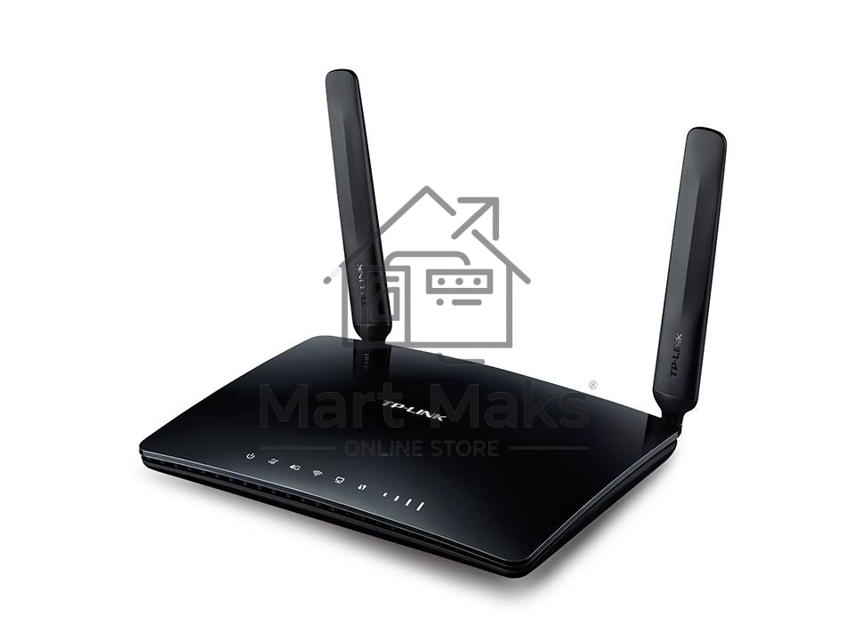 Маршрутизатор беспроводной TP-Link SOHO Archer MR200 (MR200) 10/100BASE-TX/4G черный