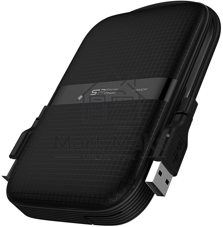 Внешний жесткий диск SILICON POWER Armor A60 2TB External HDD, 2.5