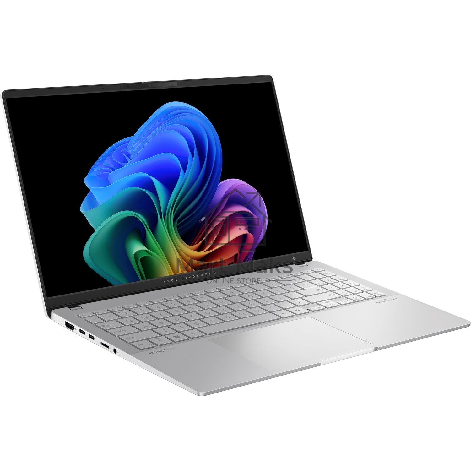 Ноутбук ASUS Vivobook S 15 OLED S5507QA-MA013W Snapdragon® X Plus X1P 42 100 3.4GHz LPDDR5X 16GB 1TB PCIE G4 SSD 15.6
