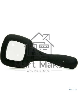 Лупа Rexant ручная квадратная 4х с подсведкой LED 6шт 12-0406