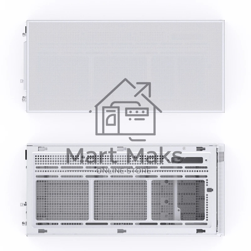 Корпус компьютерный Mini-Tower/ Case JONSBO D31 STD, Mini-Tower, TG, no fan, 1xUSB-A 3.2 + 1xUSB-C 3.2, mATX, mDTX, mITX White