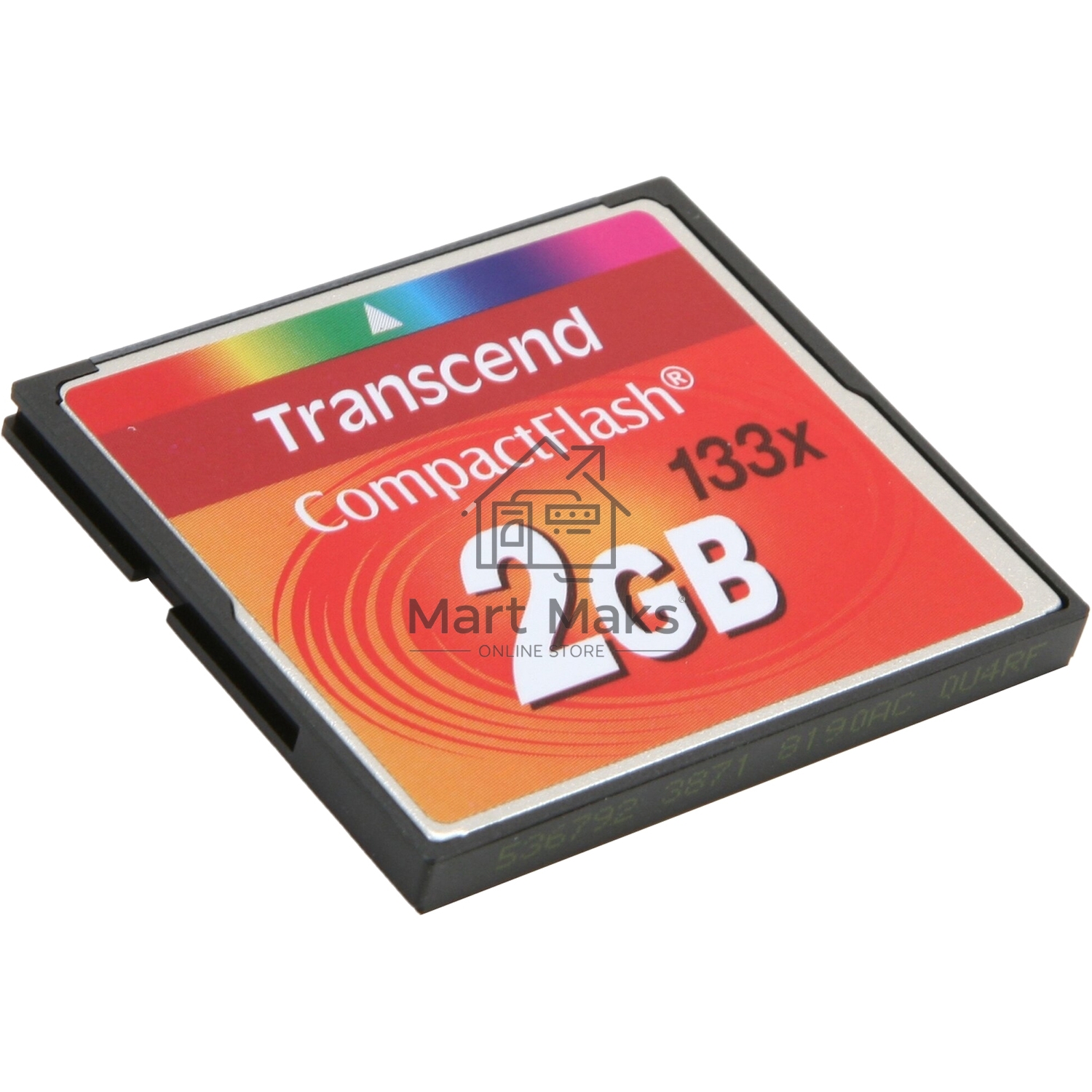 Флеш карта CF 2Gb 133x Type I Transcend (TS2GCF133)