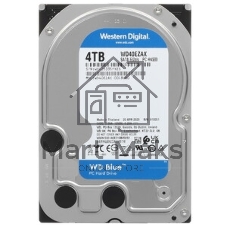 Жесткий диск Western Digital 4Tb 5400 SATA 6Gb/S 256MB BLUE